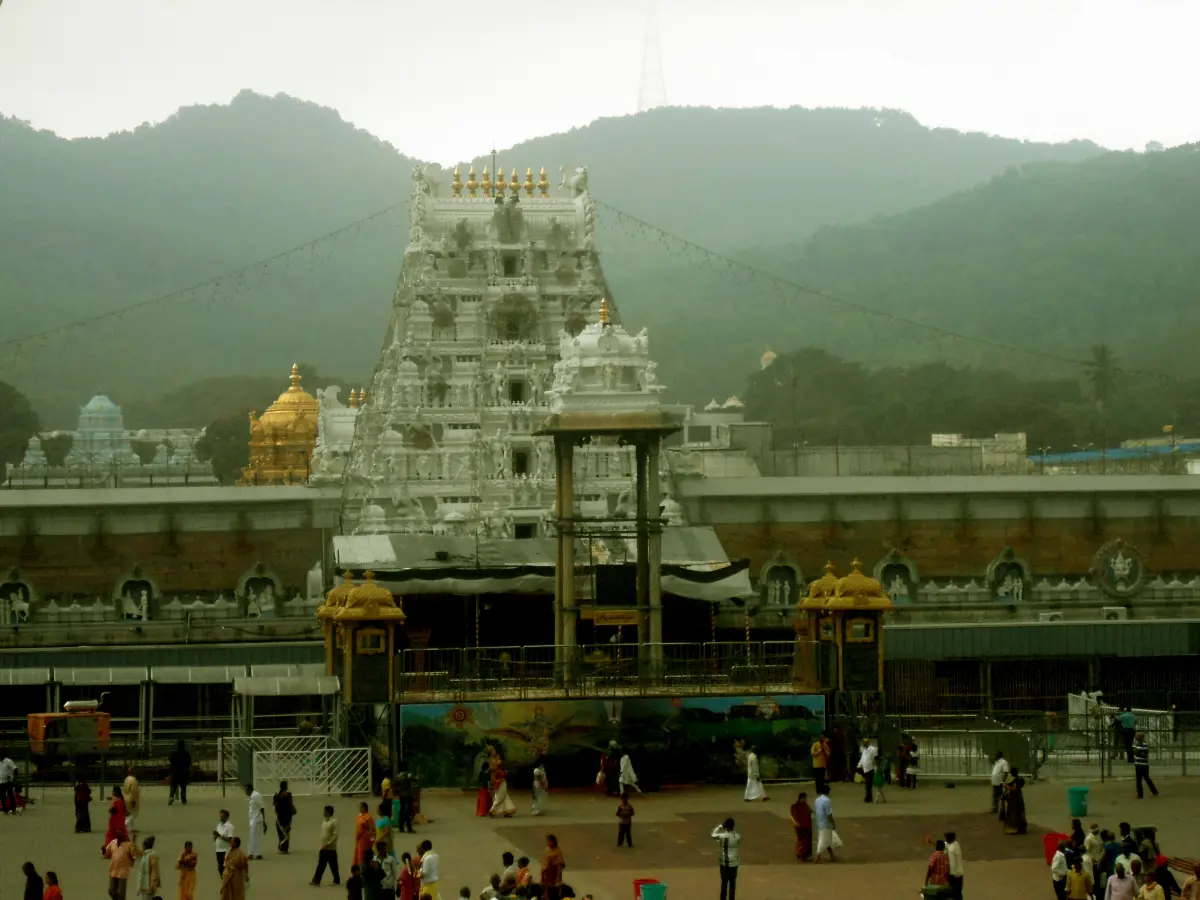Tirumala Venkateswara Temple, Tirupati, a leading pilgrimage trip from Bangalore