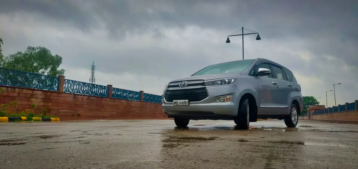 Toyota Innova Crysta 7-seater for outstation and airport trips